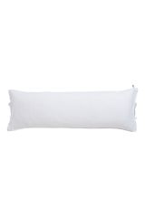 Høie pudebetræk - 50x150cm - Ekstra Fin bomuld - Hvid