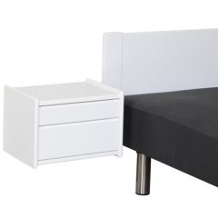 Kaagaard sengebord model 22 - hvid