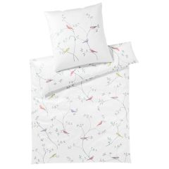 Elegante sengesæt - Garden Love - Hvid