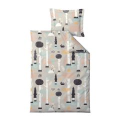 Södahl sengesæt - Magic Forest Pastel - 100x140cm