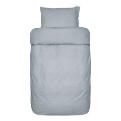 Høie flonel sengesæt - Balder - Mørk Blå - 140x220cm