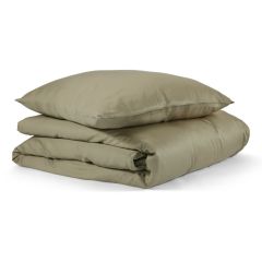 Nordic Weaving bambus sengesæt - Khaki