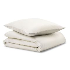 Nordic Weaving bambus sengesæt - Sand - 240x220cm