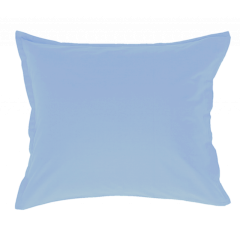 Engholm pudebetræk - Bomuldssatin - 60x63cm - Lyseblå