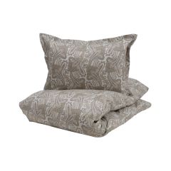 Borås Cotton Sengesæt - Milazzo - Beige - 140x220cm