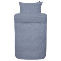 Høie flonel sengesæt - Casper - Blå