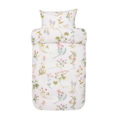 Høie Krepp sengesæt - Fiona - Lyserød