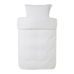 Høie Krepp sengesæt - Pure - hvid