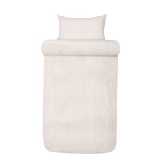 Høie krepp sengesæt - Lykke - Muldvarp - 140x200cm