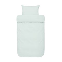 Høie krepp sengesæt - Sanna - Aqua - 140x200cm