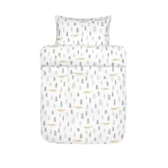 Høie sengesæt - Skogstur - Dæmpet Grøn - 140x200cm